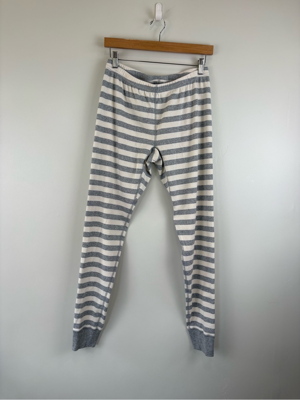 Hanna Andersson Adult Long John Pajama Pants Stripes Size Medium 83560